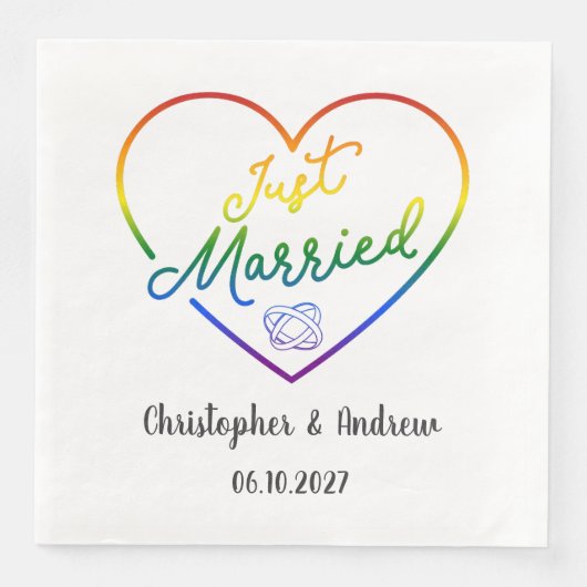 Just Married III - LGBTQ ウェディング (正面)