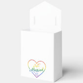 Just Married III - LGBTQ ウェディング フェイバーボックス (見開き)