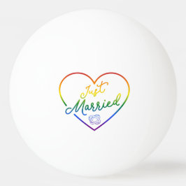 Just Married III - LGBTQ ウェディング 卓球ボール