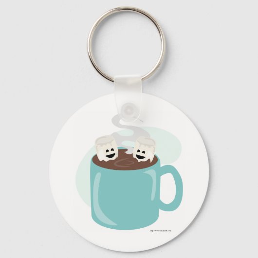 Just Marshmellows in Chocolate キーホルダー (正面)