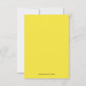 Just Meサンキューカード サンキューカード (裏面)