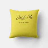 Just Me装飾用クッション クッション (裏面)
