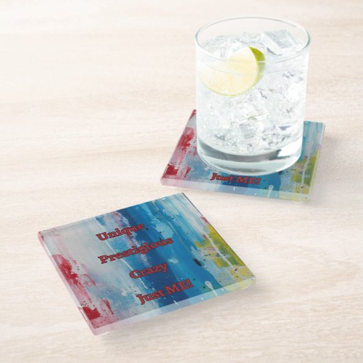 Just ME ガラスコースター (アングル)