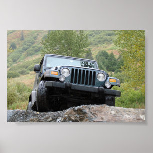 Just Me and My Jeep – バイローガングイン ポスター