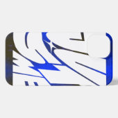 Just Me - Blue Phone Case iPhoneケース (裏面横)