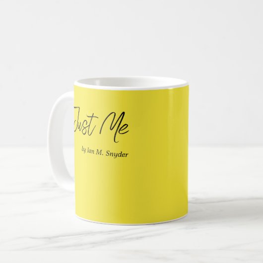 Just Me Mug コーヒーマグカップ (正面左)