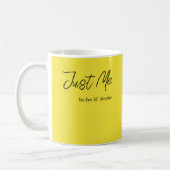 Just Me Mug コーヒーマグカップ (左)