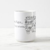 Just Me & My Plants コーヒーマグカップ (中央)