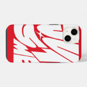 Just Me - Red iPhoneケース iPhone 14ケース (裏面横)