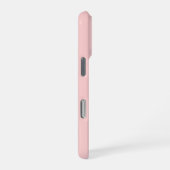 Just Meow Cute White Kitten Phone Case | Pink iPhoneケース (右側面)