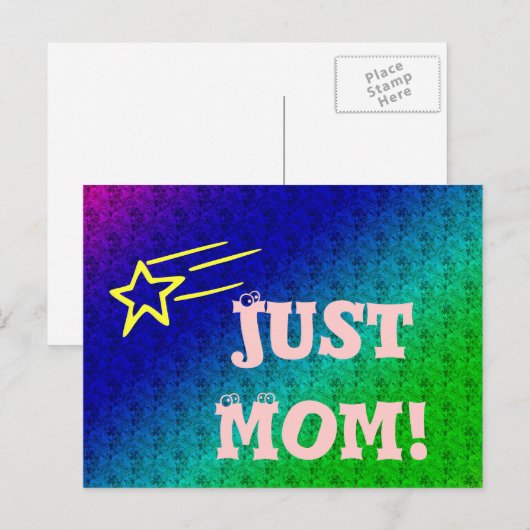 Just Mom Superstar ポストカード (正面/裏面)