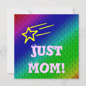 Just Mom Superstar 招待状 (正面)