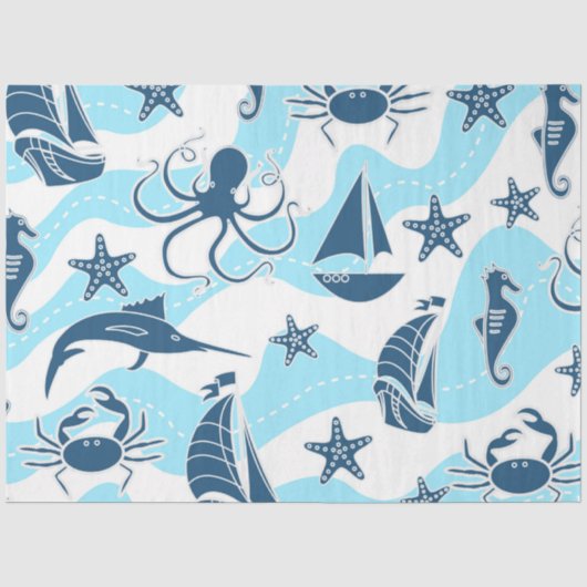 Just More Nautical Series デザイン2 薄葉紙 (正面)