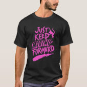 Just Moving 保 Forward men's Tシャツ (正面)