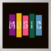 JUST MUSIC ポスター (正面)