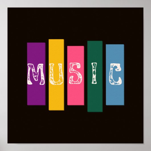 JUST MUSIC ポスター (正面)