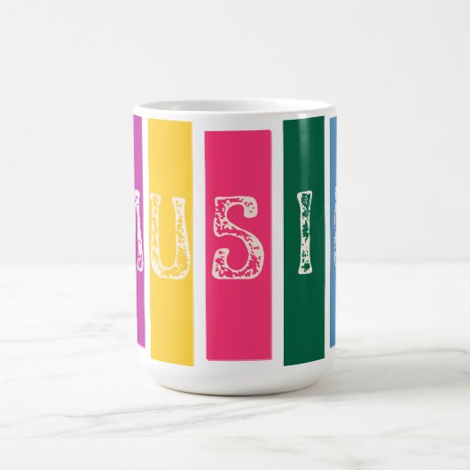 JUST MUSIC モーフィングマグカップ (中央)