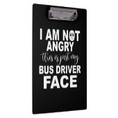 Just My Bus Driver顔 クリップボード (右)