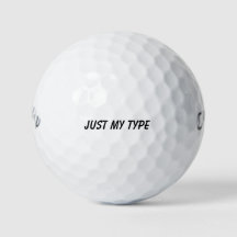 "Just My Type" フラッフィーゴルフデート カップルバレンタイン