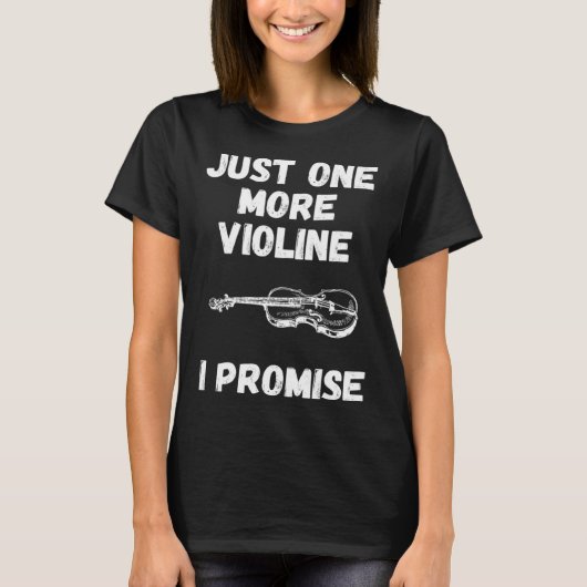 Just noch ein Violin Saying Musician Collector Tシャツ (正面)