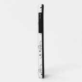 Just Noted 白 Case-Mate iPhoneケース (裏面/左)
