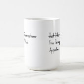 Just office conversations コーヒーマグカップ (中央)