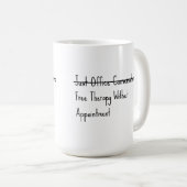 Just office conversations コーヒーマグカップ (正面右)