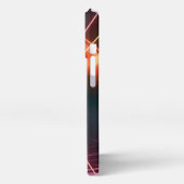 Just one キスfrom Oran, Black Neon Phone Case iPhoneケース (左側面)