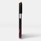 Just one キスfrom Oran, Black Neon Phone Case iPhoneケース (右側面)