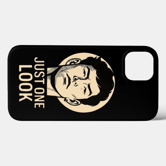 Just One Look – アートケース Case-Mate iPhoneケース (裏面 (横))