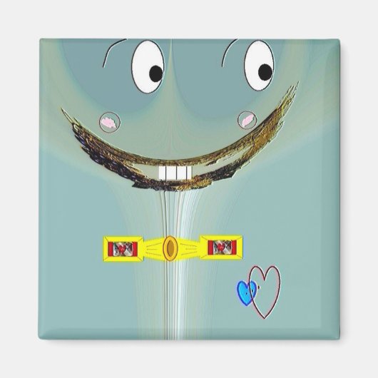 "Just One Look and あなたはフック" 2インチマグネット マグネット (正面)