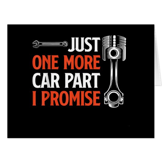 Just One More Car Part I Promise – 自動車愛好家 (正面横)