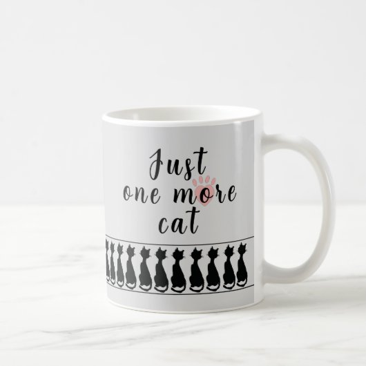 Just One More Cat - Mug コーヒーマグカップ (右)
