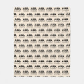 Just One More Cat Parent フリースブランケット (正面)