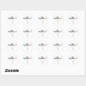 Just One More Cat Stickers | Cute Cat Set ラウンドシール (シート)