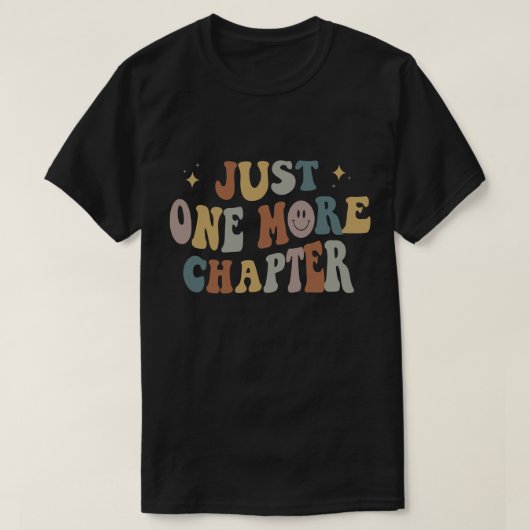 Just One More Chapterヴィンテージ愛好家ブックリーダーSw Tシャツ (デザイン正面)