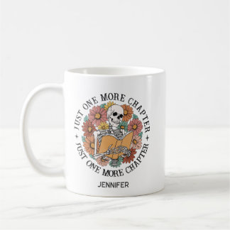 Just One More Chapter おもしろい Skeleton先生Mag コーヒーマグカップ