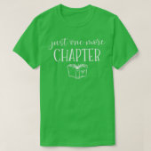 Just One More Chapter book lover724 Tシャツ (デザイン正面)