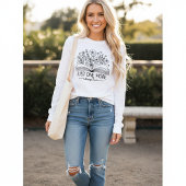 Just One More Chapter Book Lover Floral Reading  トライブレンドＴシャツ