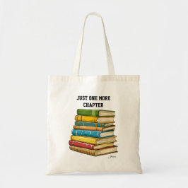 Just One More Chapter Book Lover Gift トートバッグ