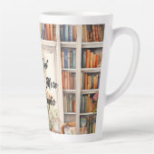 Just One More Chapter book lover Mug カフェラテマグ (右)