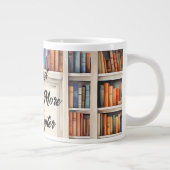 Just One More Chapter book lover Mug ジャンボコーヒーマグカップ (右)