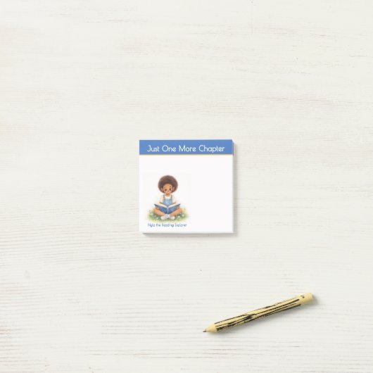 Just One More Chapter Book Lover Notes ポストイット (デスク上)