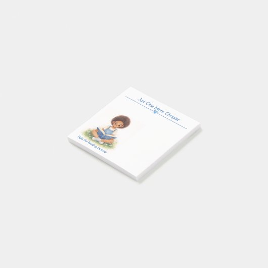 Just One More Chapter Book Lover Notes ポストイット (アングル)