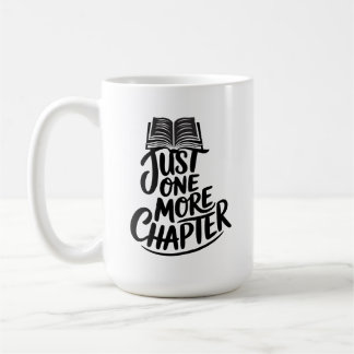 Just one more chapter - Book Lover - Reading コーヒーマグカップ