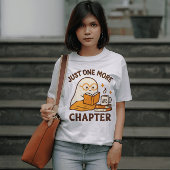 Just One More Chapter Bookish幽霊ハロウィーン Tシャツ