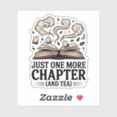 Just One More Chapter Cozy'読 S Book and Tea シール (シート)