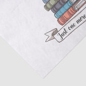Just One More Chapter - Cozy Book Loverデザイン 薄葉紙 (詳細)