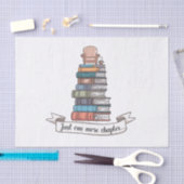 Just One More Chapter - Cozy Book Loverデザイン 薄葉紙 (クラフト)