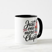 Just One More Chapter – Cozy Bookworm Design マグカップ (正面右)